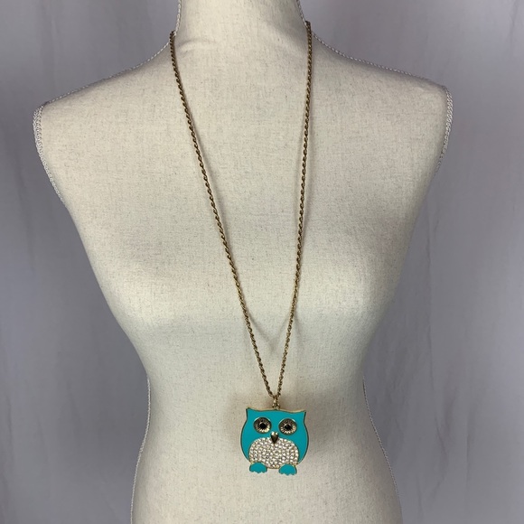 Long owl necklace - Picture 1 of 5